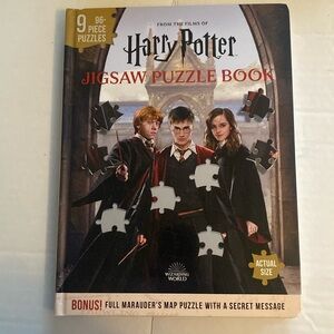Harry Potter jigsaw puzzles puzzle book.